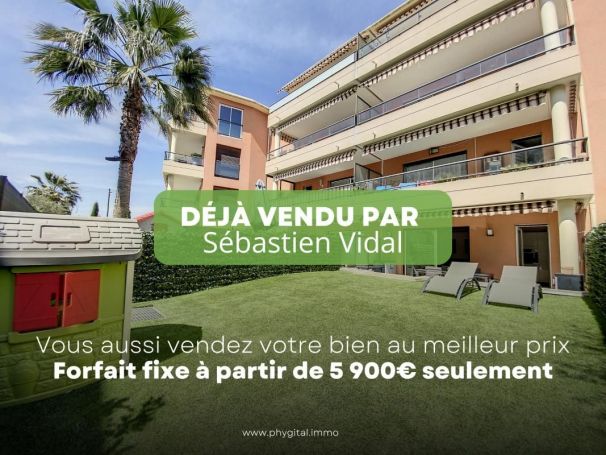 APPARTEMENT T2 52 M2 TERRASSE BORD DE MER ANTIBES