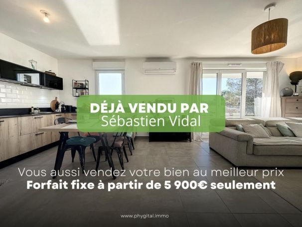 APPARTEMENT T4 83 M2 TERRASSE BORD DE MER BIOT