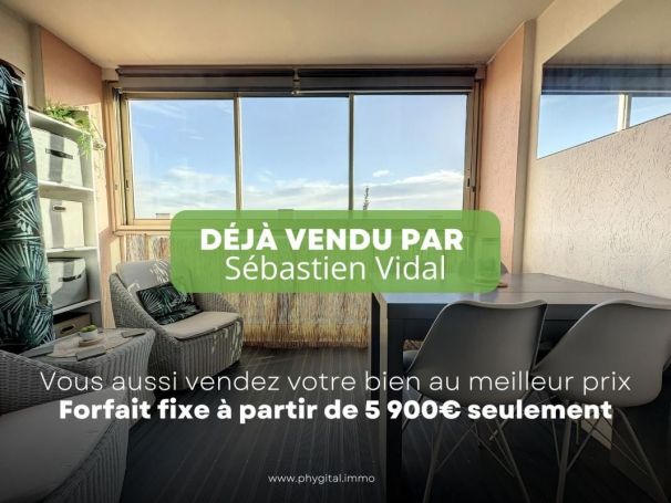 APPARTEMENT T2 34 M2 TERRASSE BORD DE MER ANTIBES