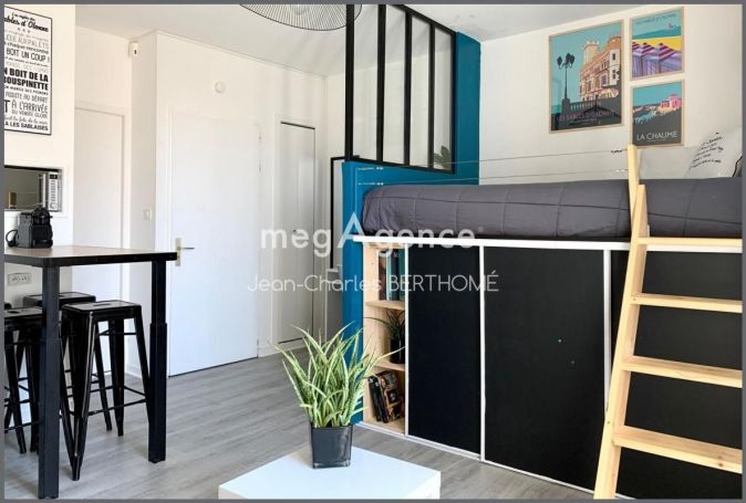 STUDIO  20 M2 PLAGE à PIED LES SABLES D OLONNE