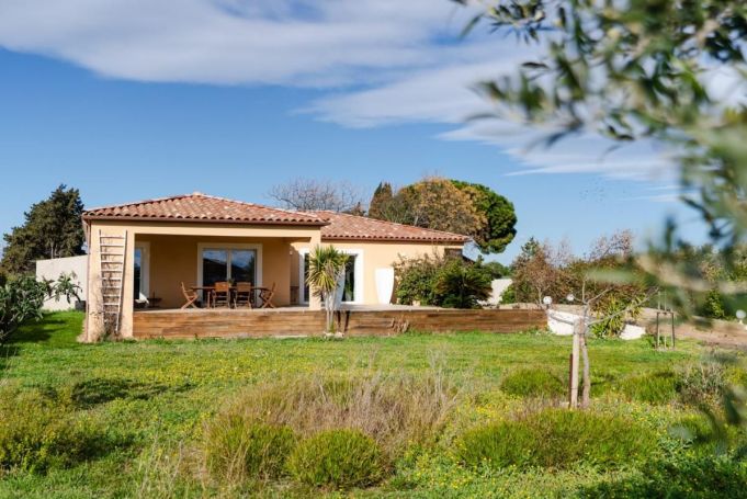 A louer MAISON CONTEMPORAINE BORD DE MER NARBONNE