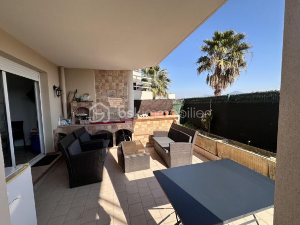 APPARTEMENT T3 66 M2 TERRASSE BORD DE MER SAINT LAURENT DU VAR