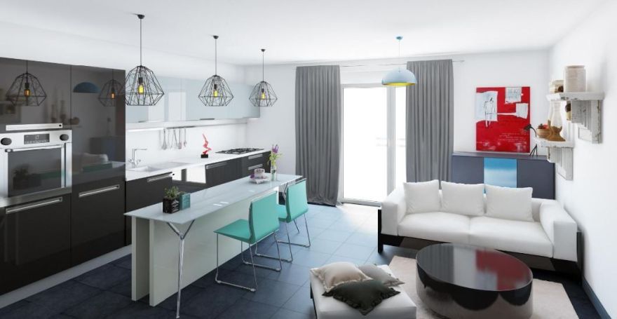 A louer STUDIO NEUF 29 M2 TERRASSE BORD DE MER AJACCIO