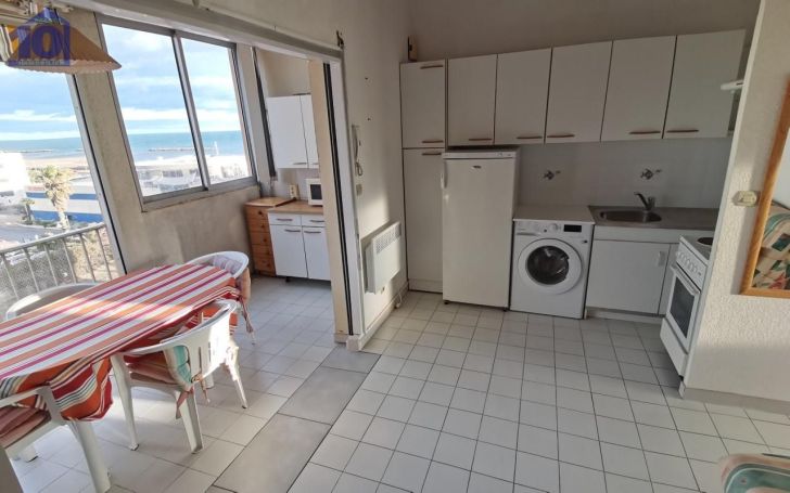 A louer APPARTEMENT T3 44 M2 VUE MER VALRAS PLAGE
