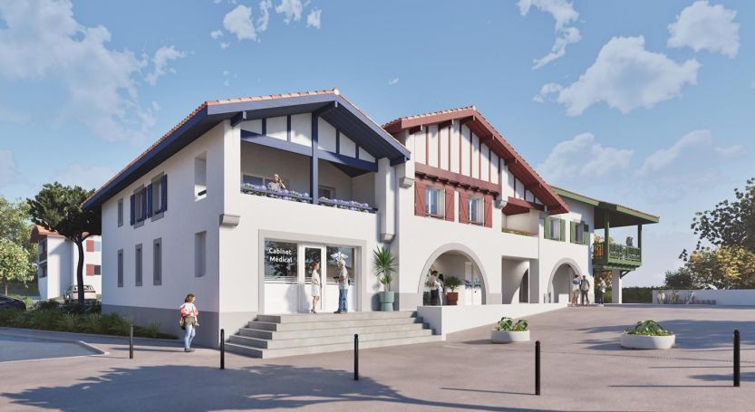 A louer APPARTEMENT T2 48 M2 BORD DE MER SAINT JEAN DE LUZ