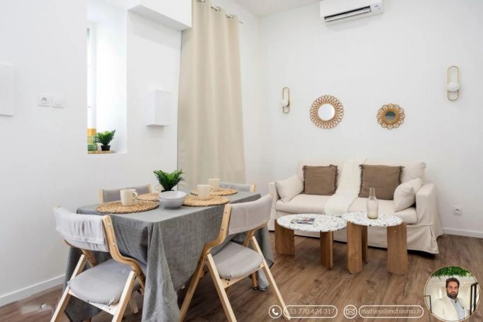 A louer LOFT DE PRESTIGE 100 M2 PLAGE à PIED NICE