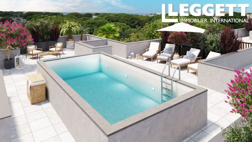 A louer APPARTEMENT NEUF T3 62 M2 PLAGE à PIED LE GRAU DU ROI