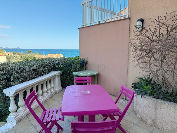 A louer APPARTEMENT T2 32 M2 TERRASSE VUE MER SAINT AYGULF