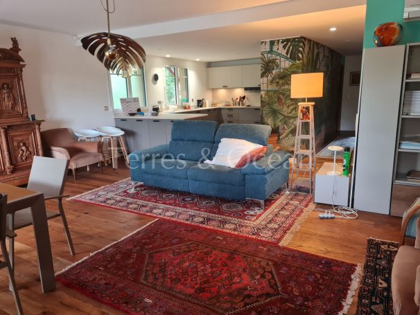 A louer APPARTEMENT DE PRESTIGE T3 118 M2 TERRASSE SOORTS HOSSEGOR centre-ville, plages, golf