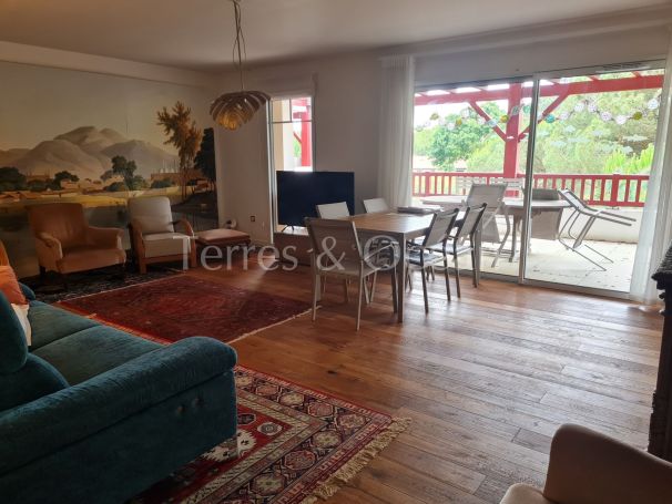 A louer APPARTEMENT DE PRESTIGE T3 118 M2 TERRASSE SOORTS HOSSEGOR centre-ville, plages, golf