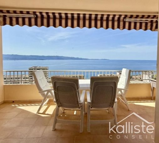 A louer APPARTEMENT T3 78 M2 TERRASSE VUE MER AJACCIO