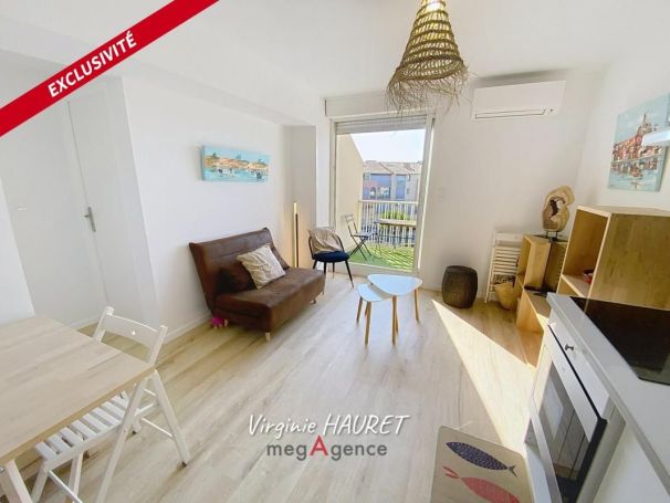 A louer APPARTEMENT T2 27 M2 TERRASSE BORD DE MER GRUISSAN