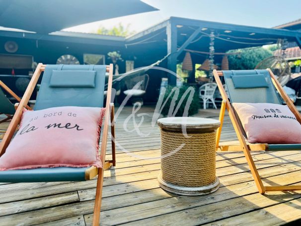 A vendre ADORABLE MAISON EN BOIS 63 M² LEge-Cap-Ferret