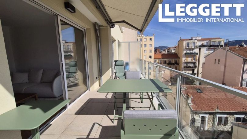 A louer APPARTEMENT NEUF T3 68 M2 TERRASSE BORD DE MER NICE
