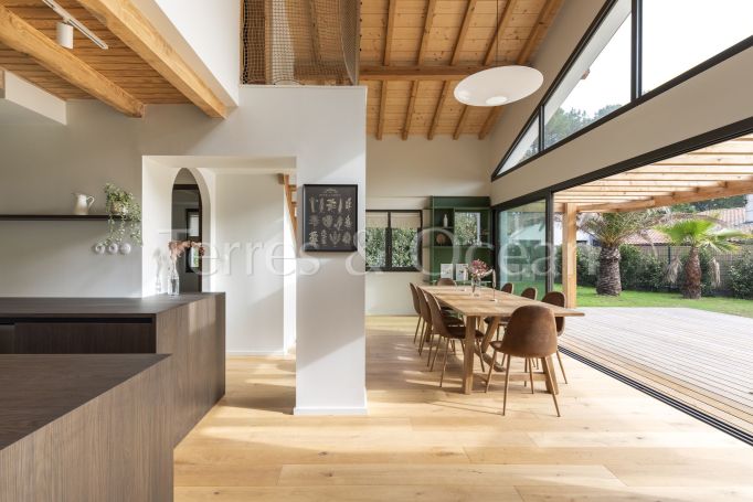 A louer MAISON CONTEMPORAINE PLAGE à PIED MOLIETS ET MAA