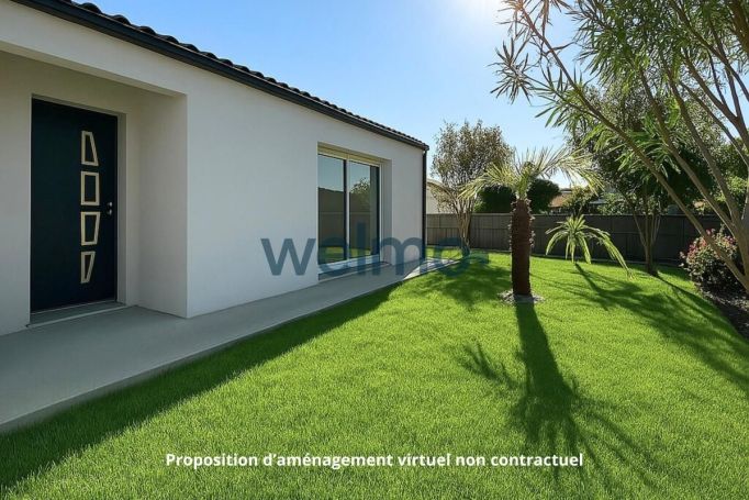 A louer MAISON CONTEMPORAINE BORD DE MER SAINT PALAIS SUR MER