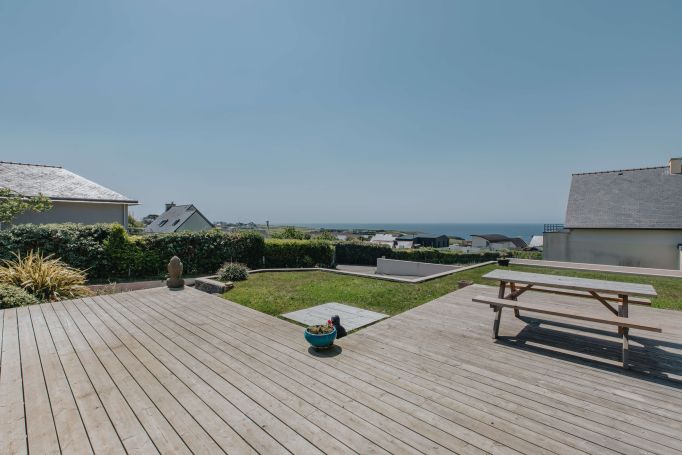 vente Belle villa contemporaine, très belle vue mer à Plouarzel