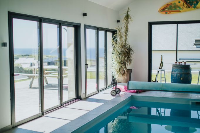 vente Belle villa contemporaine vue mer à Plouarzel