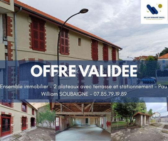 A louer LOFT DUPLEX T5 120 M2 TERRASSE PAU