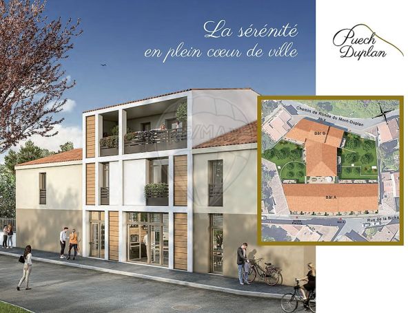 A louer APPARTEMENT NEUF T2 47 M2 TERRASSE NIMES