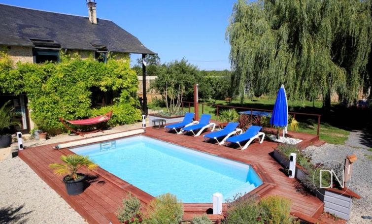 A vendre PropriETE de caractERE avec 3 Gites piscine Cabourg