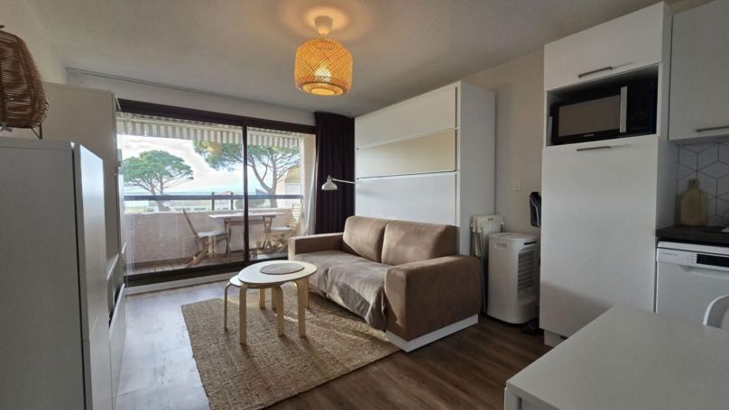 APPARTEMENT T2 28 M2 TERRASSE BORD DE MER LE BARCARES