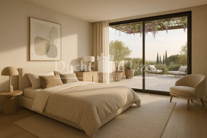 A louer APPARTEMENT DE PRESTIGE NEUF T4 128 M2 TERRASSE UZES