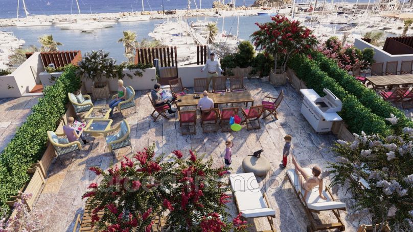 A louer APPARTEMENT DE PRESTIGE NEUF T4 98 M2 TERRASSE PIEDS DANS L'EAU BANYULS SUR MER Front de mer