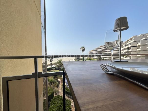 A louer STUDIO NEUF 35 M2 VUE MER CANET EN ROUSSILLON