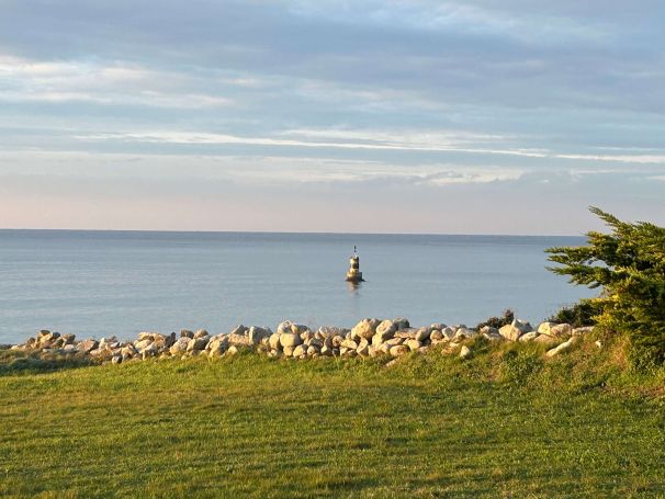 vente Maison bretonne première ligne vue mer Plouhinec