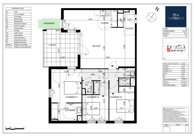 A vendre Appartement T4 neuf 88 M² La Ciotat