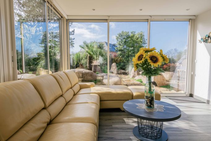 vente Maison contemporaine avec jardin en bord de mer